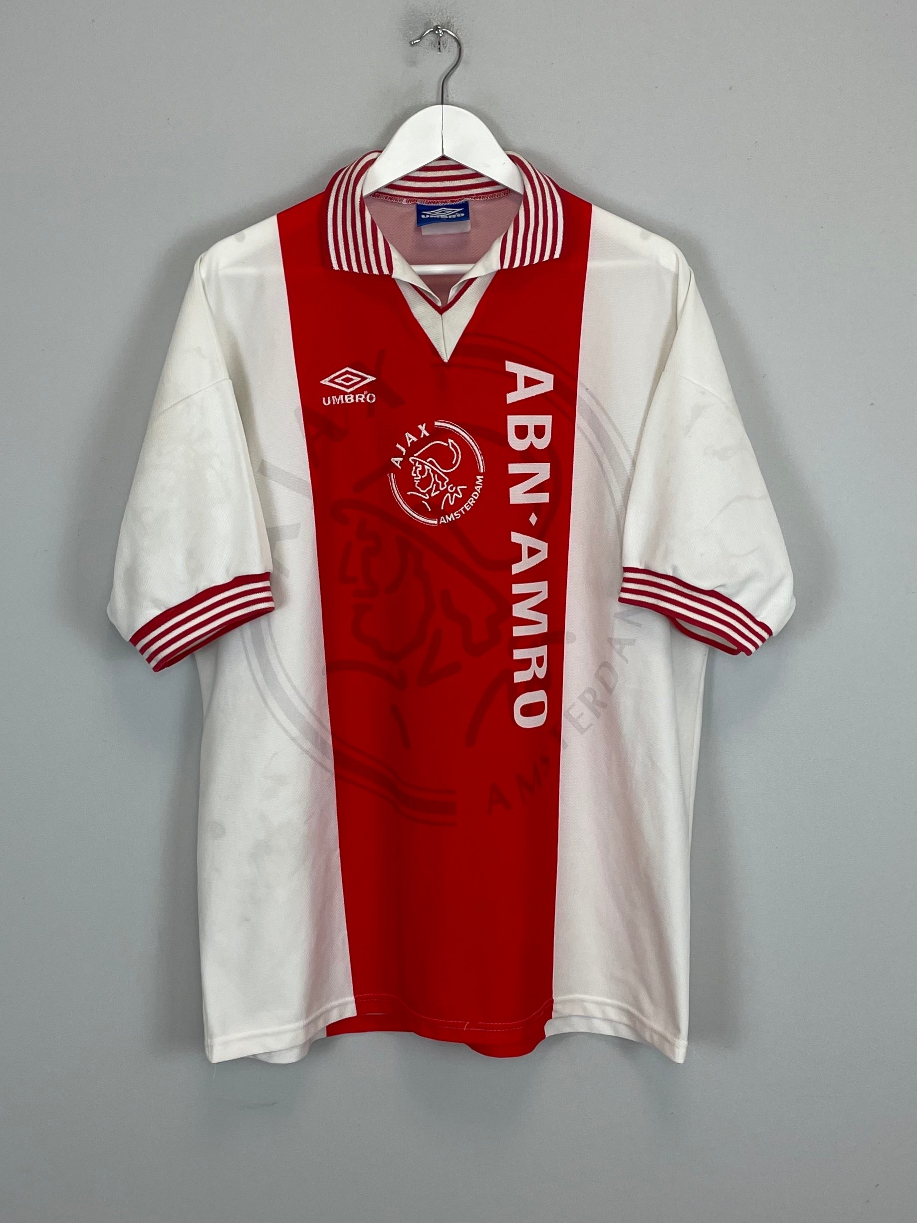 1996/97 AJAX HOME SHIRT (XL) UMBRO