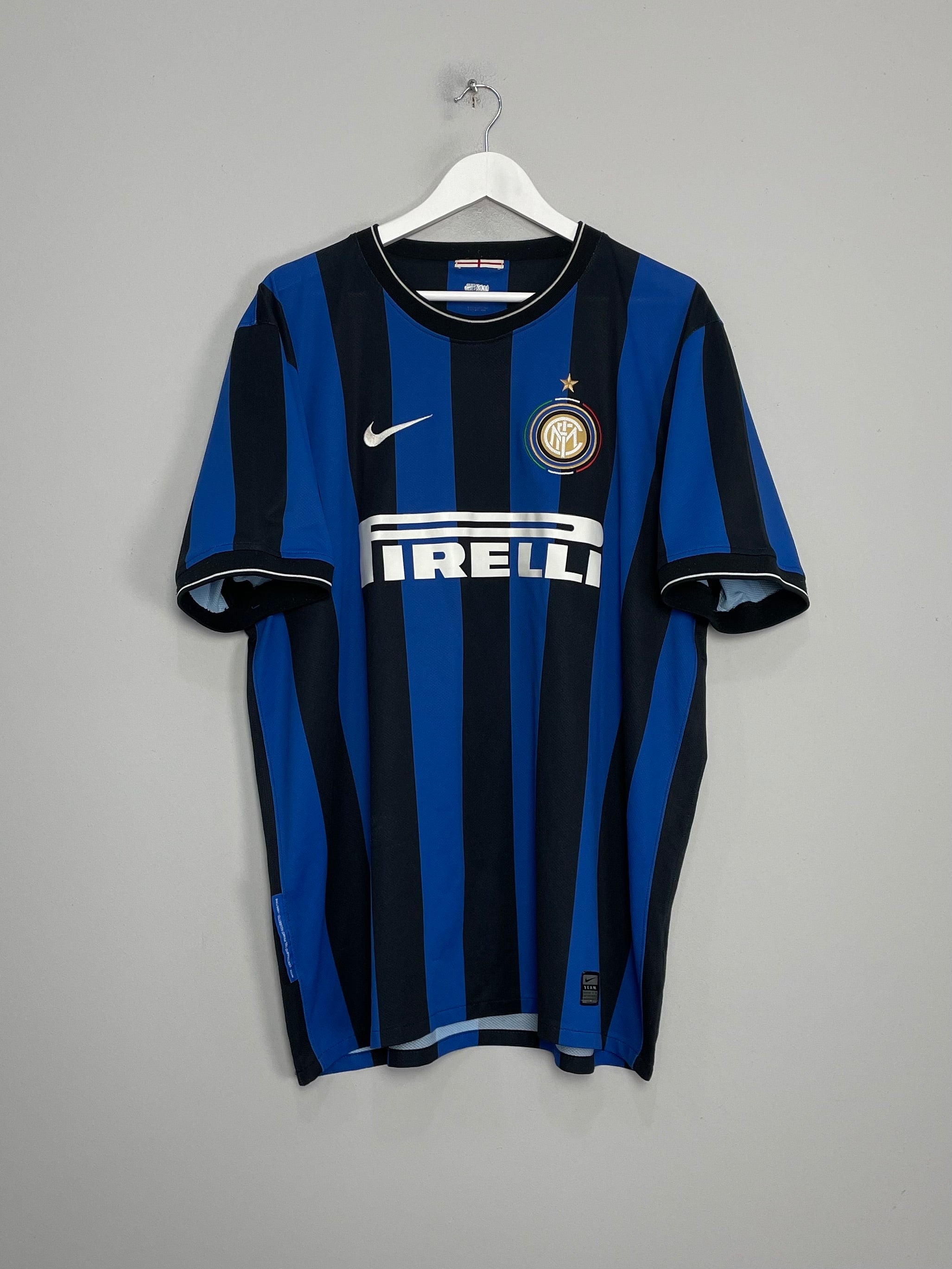 CULT KITS - 2009/10 INTER MILAN HOME SHIRT (XXL) NIKE – Cult Kits