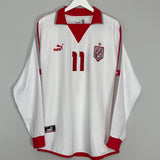 2004/05 TUNISIA DOS SANTOS #11 L/S HOME SHIRT (XL) PUMA