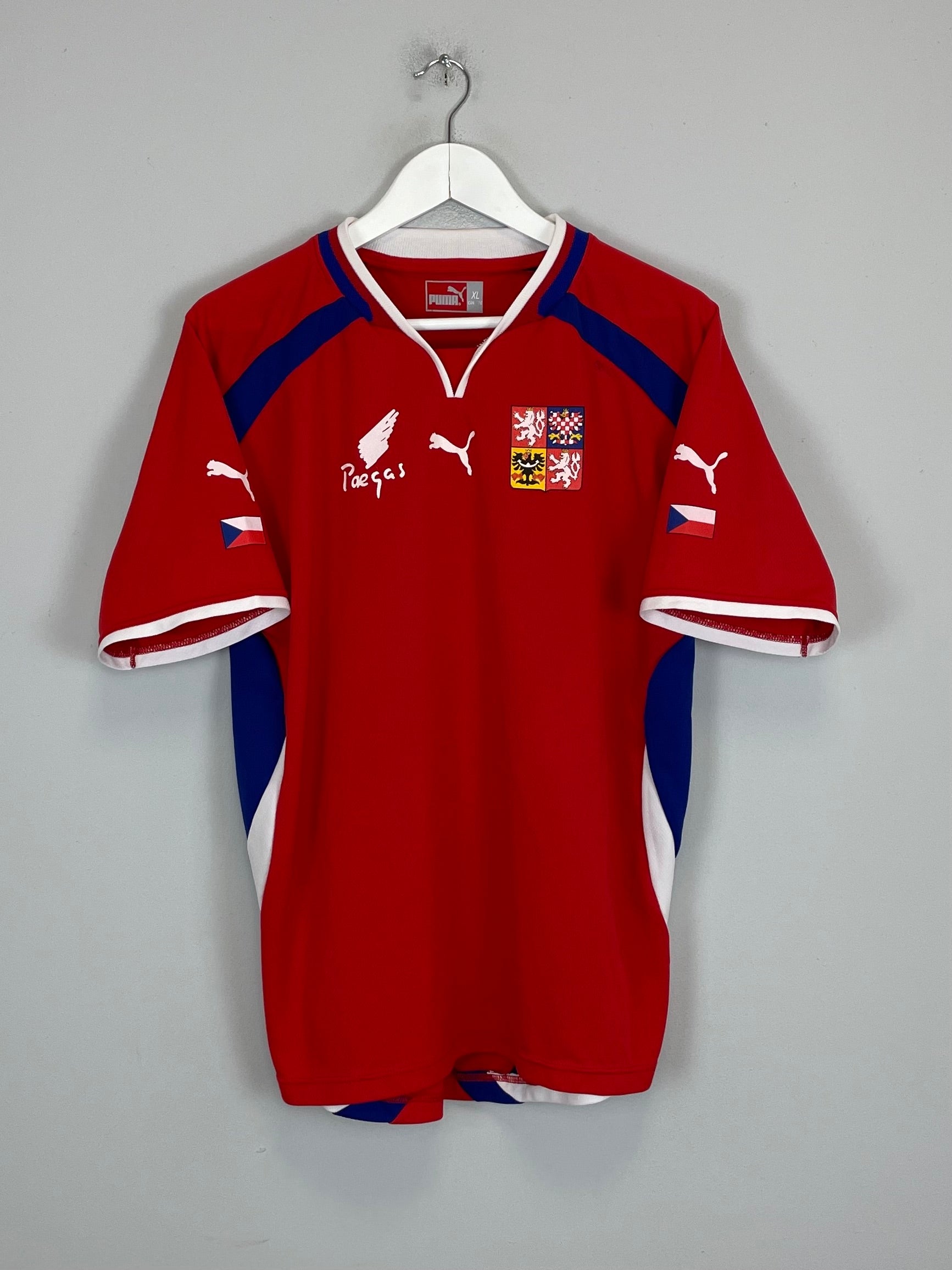 2000/02 CZECH REPUBLIC HOME SHIRT (XL) PUMA