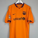 2006/07 BARCELONA GIOVANI #17 AWAY SHIRT (XL) NIKE