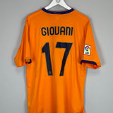 2006/07 BARCELONA GIOVANI #17 AWAY SHIRT (XL) NIKE