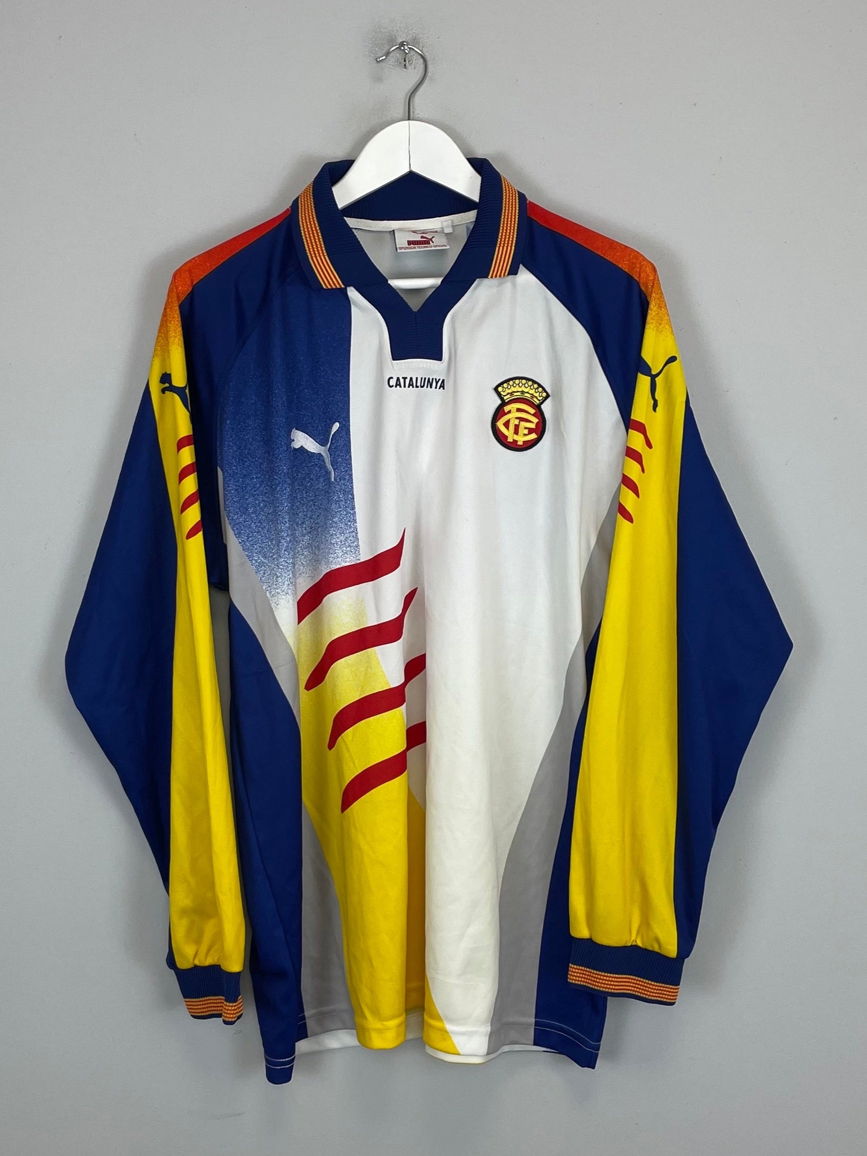 2002/03 CATALUNYA L/S HOME SHIRT (XL) PUMA