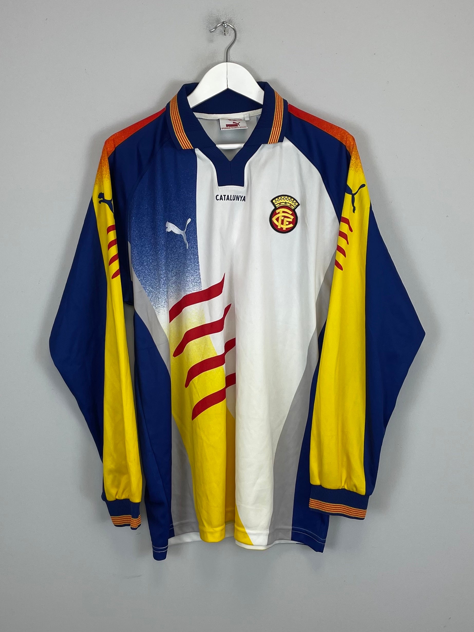 2002/03 CATALUNYA L/S HOME SHIRT (XL) PUMA