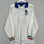 1995/96 ITALY #17 L/S AWAY SHIRT (L) NIKE