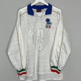 1995/96 ITALY #17 L/S AWAY SHIRT (L) NIKE