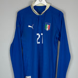 2012/13 ITALY PIRLO #21 L/S HOME SHIRT (M) PUMA