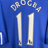 2009/10 CHELSEA DROGBA #11 HOME SHIRT (XL) ADIDAS