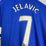 2013/14 EVERTON JELAVIC #7 HOME SHIRT (M) NIKE