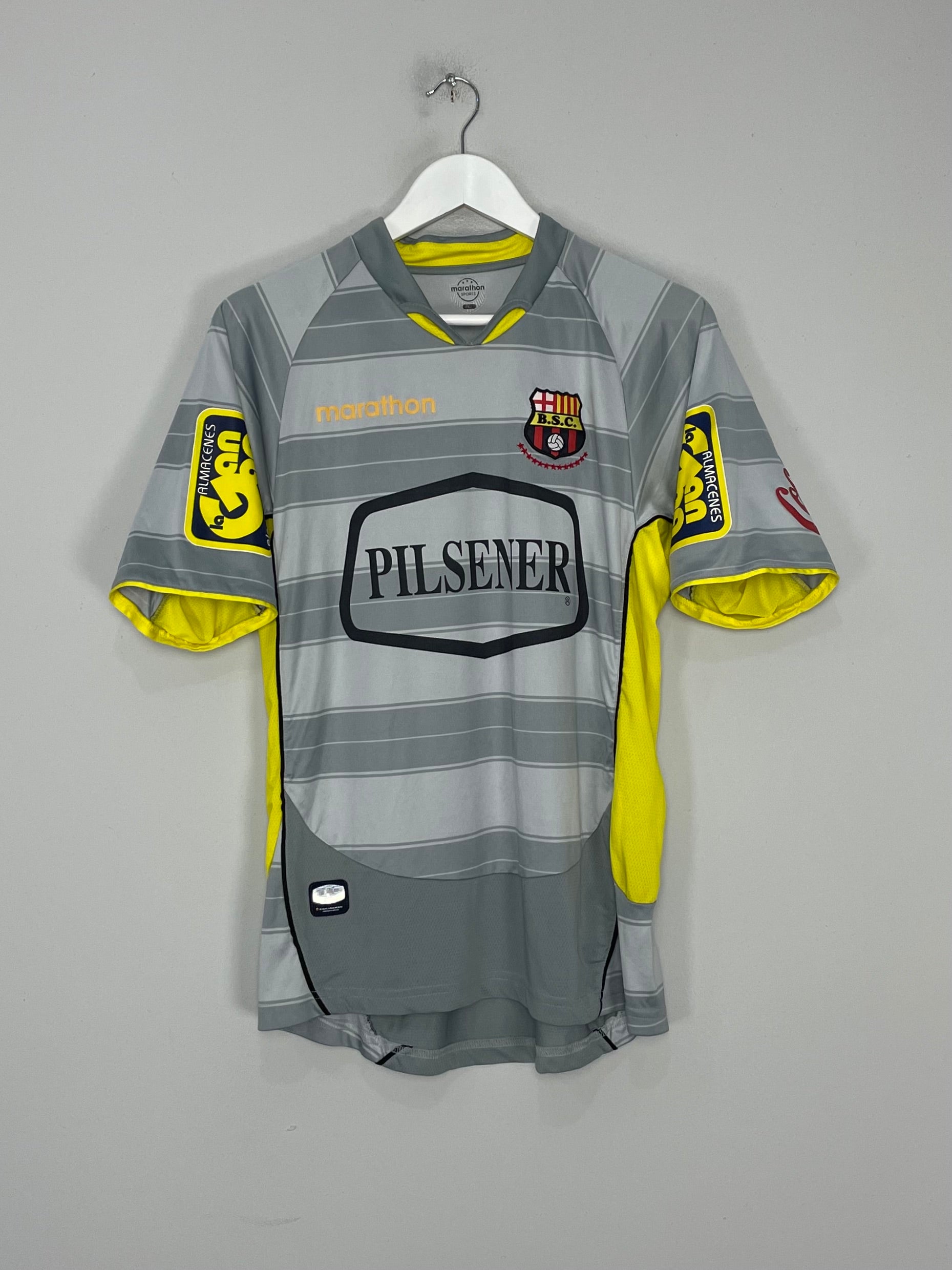 2005/06 SC BARCELONA AWAY SHIRT (L) MARATHON