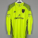 2016 REAL SALT LAKE *PLAYER ISSUE* GK SHIRT (XL) ADIDAS