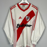 2002/03 RIVER PLATE L/S HOME SHIRT (S) ADIDAS