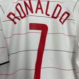 2003/05 MANCHESTER UNITED RONALDO #7 C/L THIRD SHIRT (L) NIKE