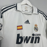 2008/09 REAL MADRID RAUL #7 C/L HOME SHIRT (S) ADIDAS