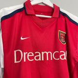 2000/02 ARSENAL HENRY #14 HOME SHIRT (M) NIKE