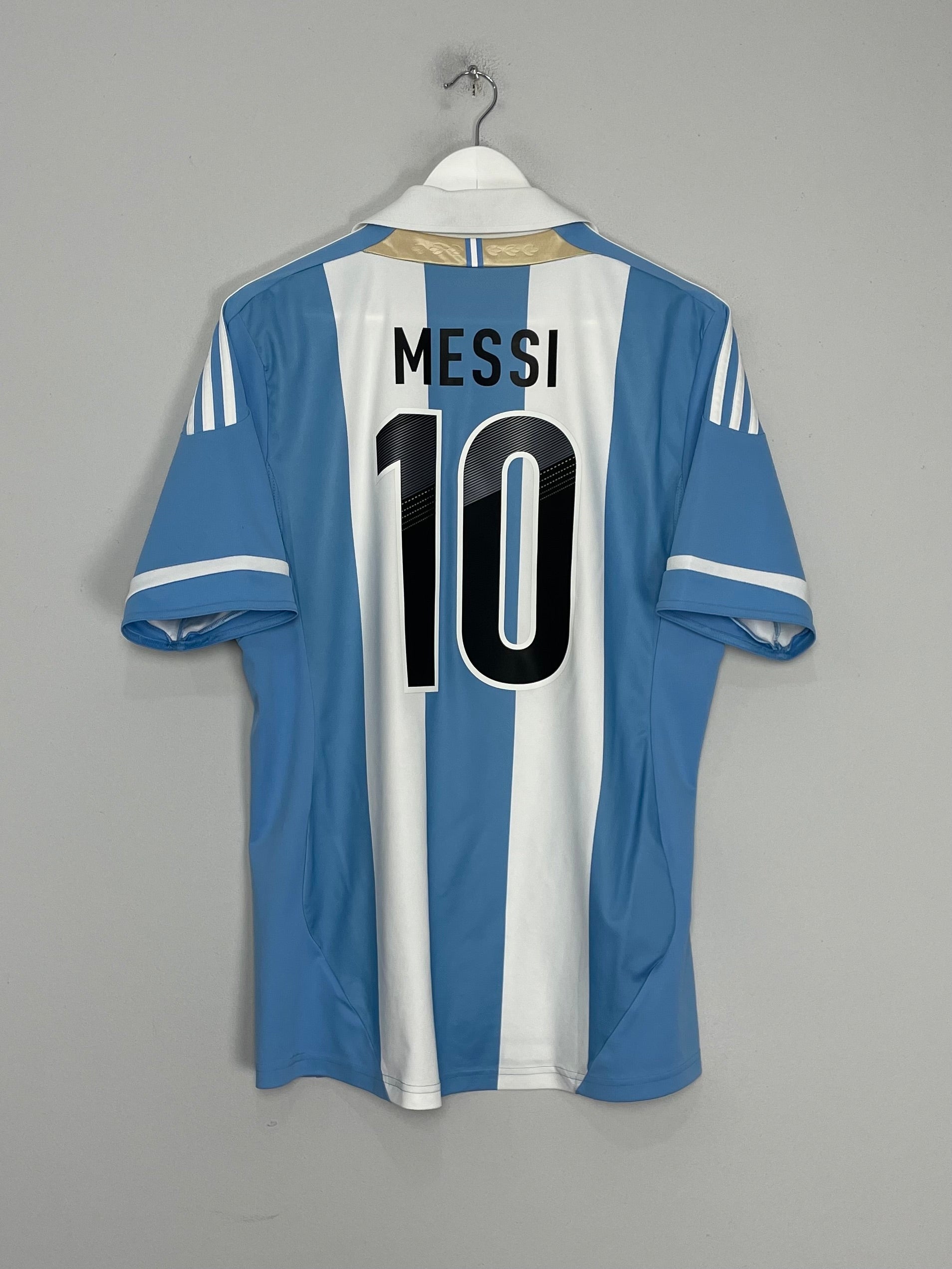 2011/13 ARGENTINA MESSI #10 HOME SHIRT (M) ADIDAS