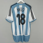 2006/07 ARGENTINA MESSI #18 HOME SHIRT (XL) ADIDAS