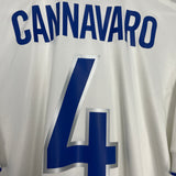 1997/98 ITALY CANNAVARO #4 AWAY SHIRT (L) NIKE