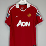 2010/11 MANCHESTER UNITED ROONEY #10 HOME SHIRT (M) NIKE