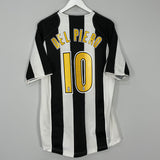 2004/05 JUVENTUS DEL PIERO #10 HOME SHIRT (L) NIKE