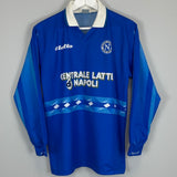 1996/97 NAPOLI L/S HOME SHIRT (L) LOTTO