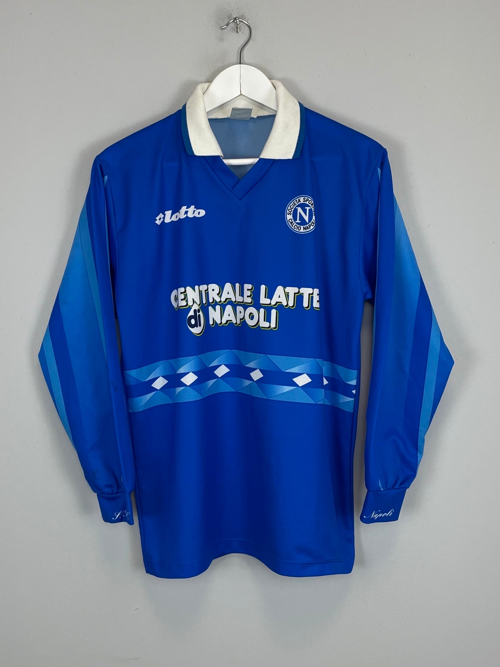 1996/97 NAPOLI L/S HOME SHIRT (L) LOTTO