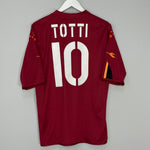 2004/05 ROMA TOTTI #10 HOME SHIRT (XL) DIADORA