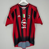 2004/05 AC MILAN KAKA #22 HOME SHIRT (M) ADIDAS