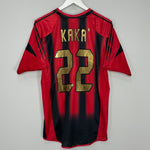 2004/05 AC MILAN KAKA #22 HOME SHIRT (M) ADIDAS