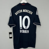 2008/09 BAYERN MUNICH ROBBEN #10 *BNWT* AWAY SHIRT (M) ADIDAS