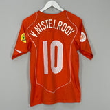 2004/06 NETHERLANDS V.NISTELROOY #10 HOME SHIRT (L) NIKE