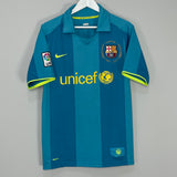 2007/09 BARCELONA HENRY #14 AWAY SHIRT (M) NIKE