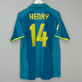 2007/09 BARCELONA HENRY #14 AWAY SHIRT (M) NIKE