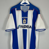 2001/02 DEPORTIVO LA CORUNA HOME SHIRT (L) JOMA