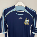 2006/07 ARGENTINA AWAY SHIRT (XL) ADIDAS