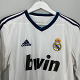 2012/13 REAL MADRID RONALDO #7 L/S HOME SHIRT (S) ADIDAS