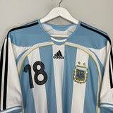 2006/07 ARGENTINA MESSI #18 HOME SHIRT (XL) ADIDAS