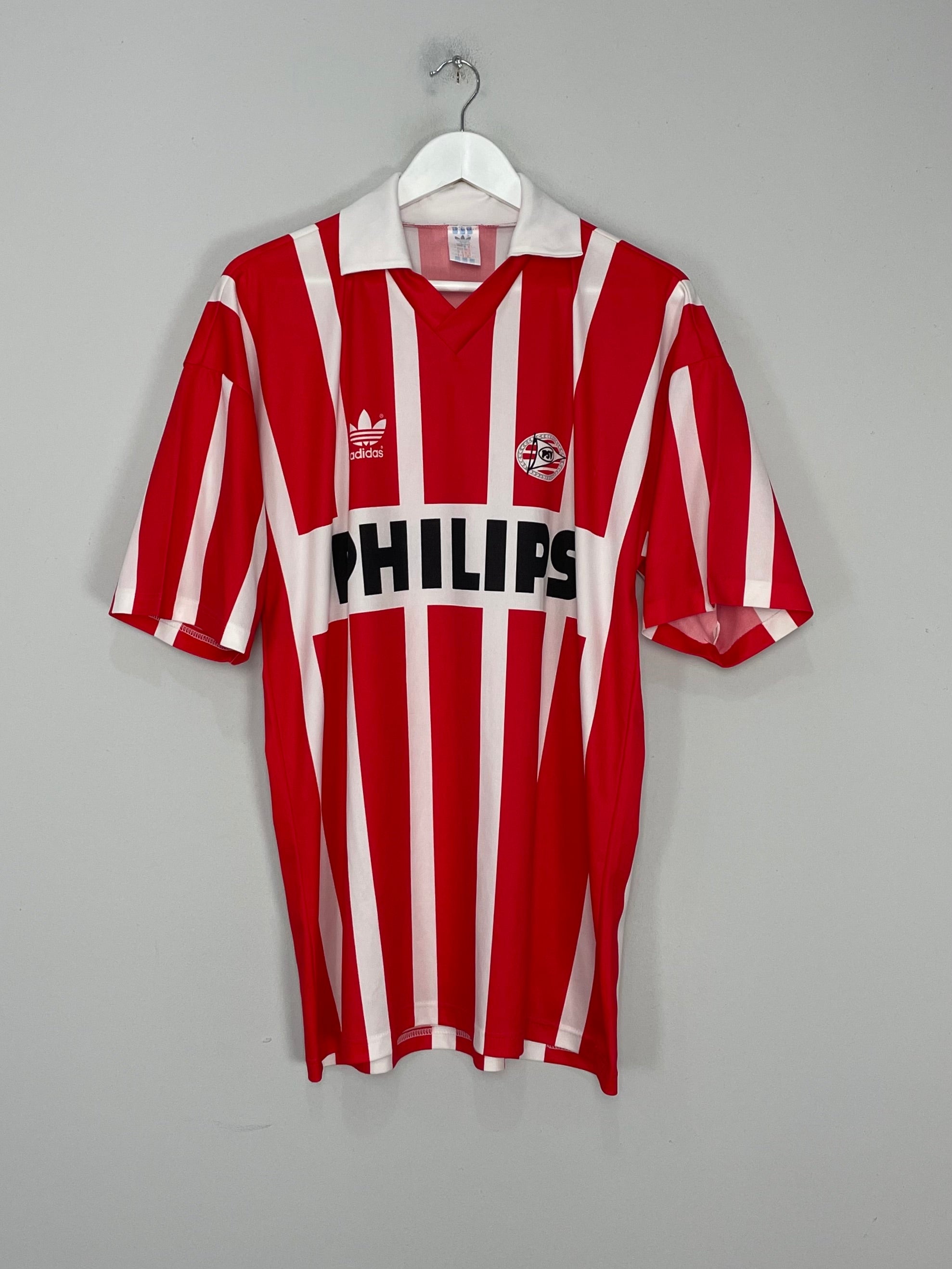 1990/92 PSV HOME SHIRT (L) ADIDAS