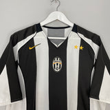 2004/05 JUVENTUS DEL PIERO #10 HOME SHIRT (L) NIKE