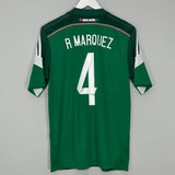 2014/15 MEXICO R.MARQUEZ #4 HOME SHIRT (M) ADIDAS#