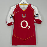 2004/05 ARSENAL FABREGAS #15 HOME SHIRT (S) NIKE