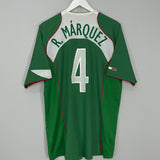 2004/06 MEXICO R.MARQUEZ #4 HOME SHIRT (L) NIKE