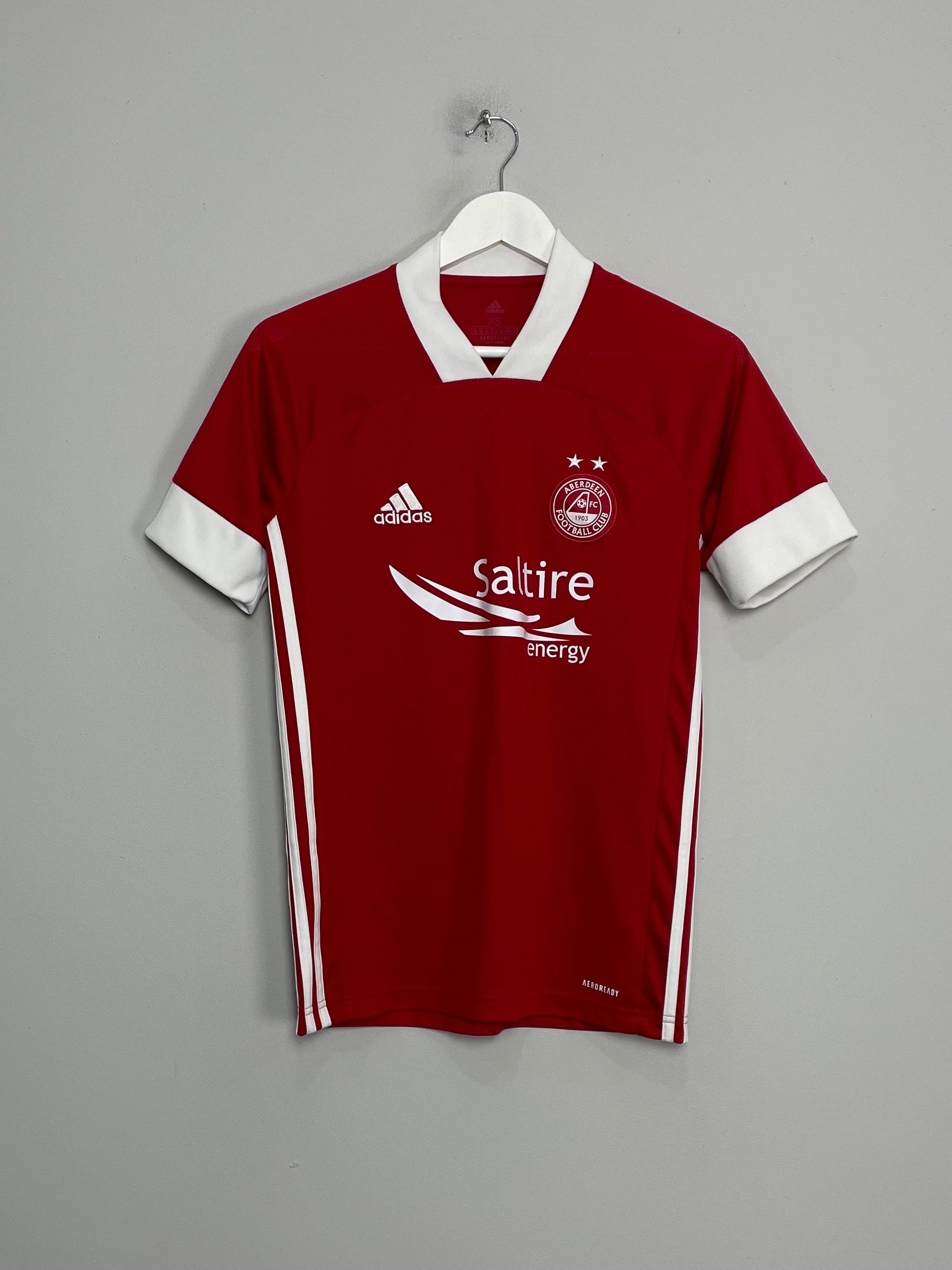 2020/21 ABERDEEN HOME SHIRT (XS) ADIDAS