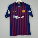 2018/19 BARCELONA MESSI #10 HOME SHIRT (S) NIKE