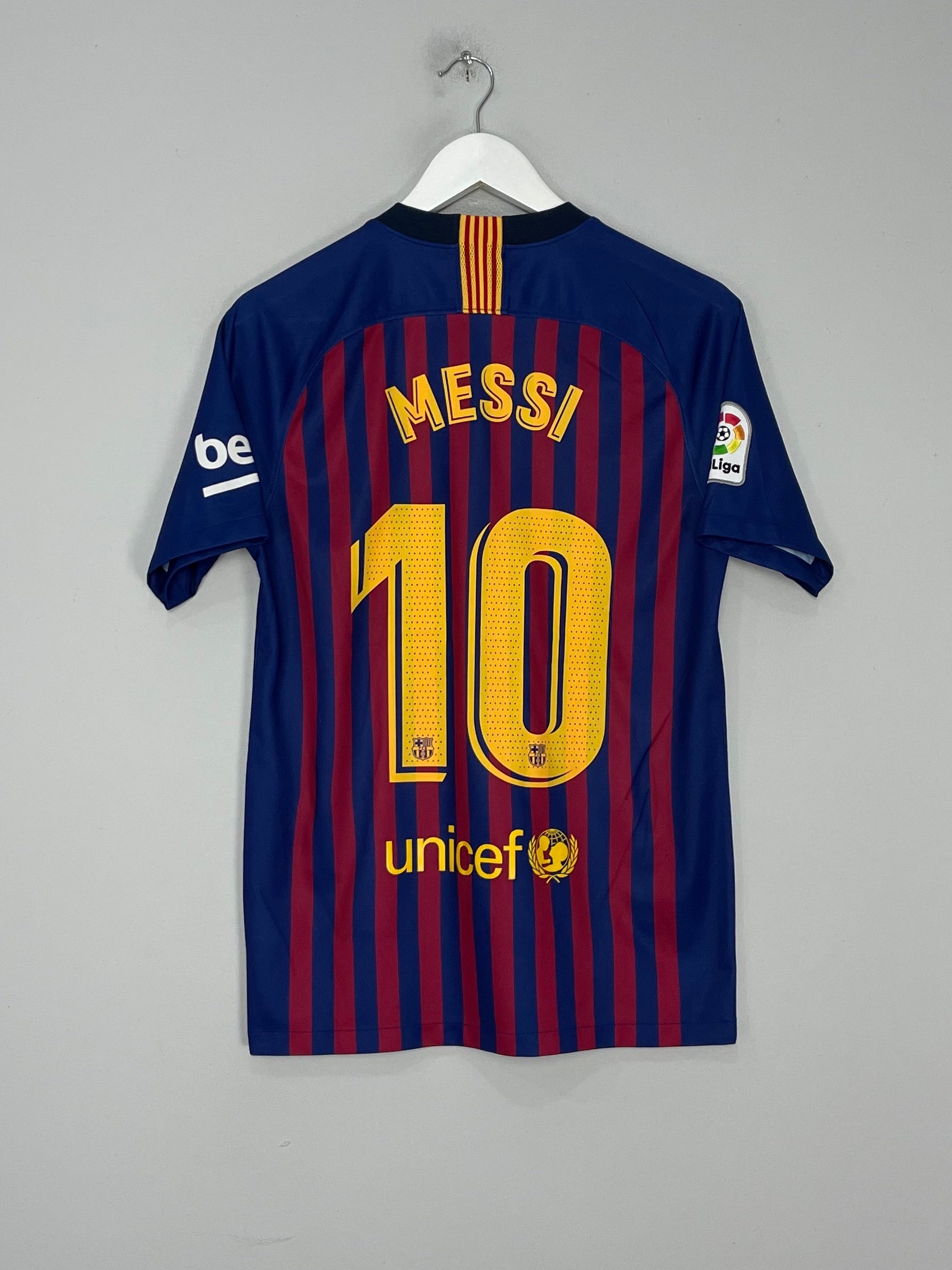 2018/19 BARCELONA MESSI #10 HOME SHIRT (S) NIKE