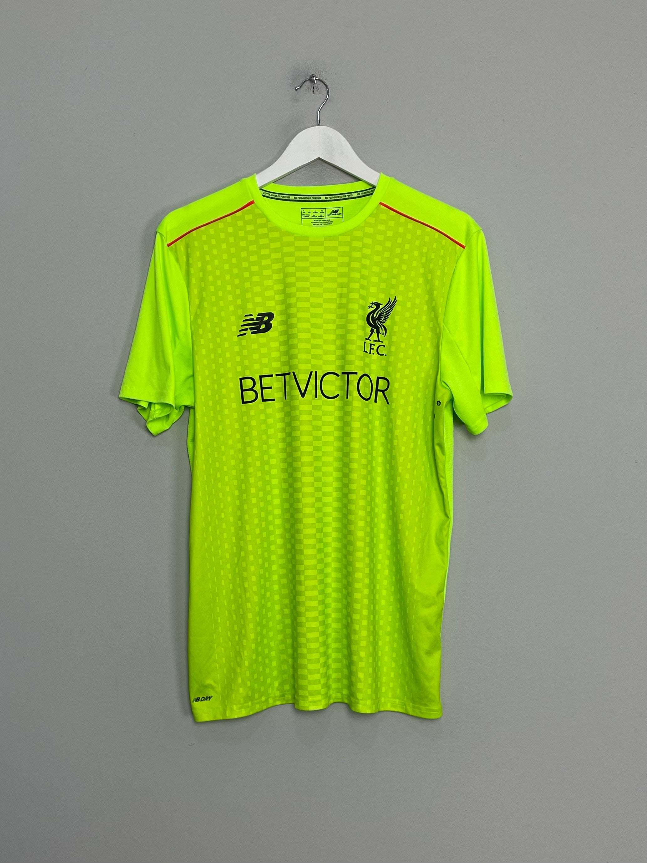 2016/17 LIVERPOOL TRAINING SHIRT (L) NEW BALANCE