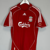 2004/06 LIVERPOOL GERRARD #8 HOME SHIRT (M) ADIDAS