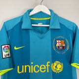 2007/09 BARCELONA HENRY #14 AWAY SHIRT (M) NIKE