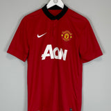 2013/14 MANCHESTER UNITED V.PERSIE #20 HOME SHIRT (M) NIKE