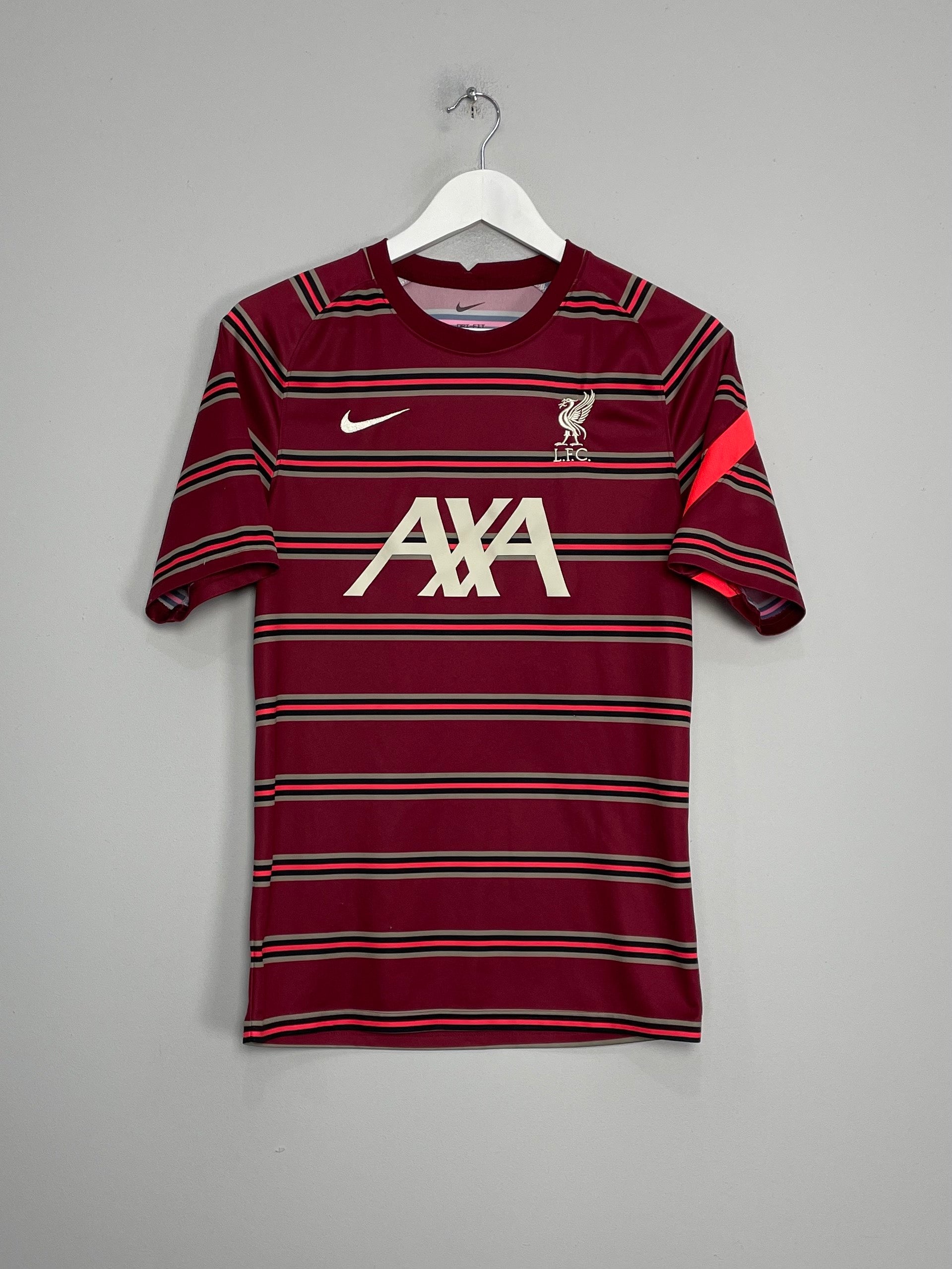 2021/22 LIVERPOOL PRE-MATCH SHIRT (S) NIKE